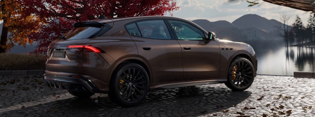 A 2025 Maserati Grecale from the back.